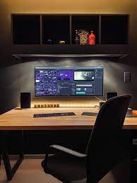 Office Desk Videographer Home Office Setup Office Setup Home Room Design