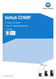 Configure the normal printing (port 9100) setting. Bizhub C3100p Datasheet V4 By Konica Minolta Business Solutions Norway As Issuu