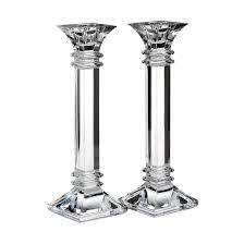 Largest collection of waterford crystal candlesticks, crystal candle holders, crystal candelabras and crystal votives in patterns such as lismore, lismore. Marquis By Waterford Treviso 2 Piece Crystal Tabletop Candlestick Set Reviews Wayfair