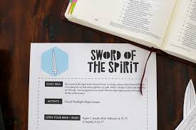This craft is a great visualization of 2 timothy 3:16; Sword Of The Spirit Flashlight Object Lesson The Littles Me