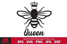 Download Queen Bee Svg Cutting File Clipart 482252 Cut Files Design Bundles