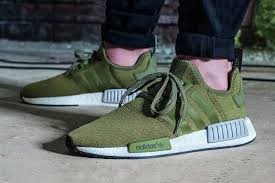 Adidas Europe Exclusive Nmd R1 Olive Will Match Your Fall Military Green Bomber Sneakers Fashion Minimalist Shoes Fashion Trends