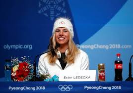 Ester ledecká is a snowboarder and an alpine skier who has competed for the czech republic. Winter Olympics 2018 Wonder Woman Ester Ledecka Not Sure Despite Rare Olympic Double Sports News The Indian Express