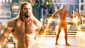 Thor Love and Thunder / Thor Naked Scene / Zeus vs Thor | Thor: Amor e  Trovão - YouTube