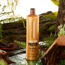 With blow dryer dry the hair 100%. Brasil Cacau Smoothing Protein Hair Botox Supraliss Acai Oil