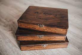 This Wooden Box Can Be Personalised And Custom Engraved Perfect Keepsake For Photos Keepsake Woodbox Photobox Photo Box Wood Boxes Wooden Boxes