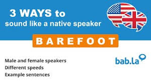 Pendientes con forma de alas abiertas. Barefoot Translation In Indonesian Bab La