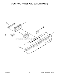 Raise the wheels to the maximum height. Kitchenaid Undercounter Dishwasher Kuds30fxss9 Ereplacementparts Com