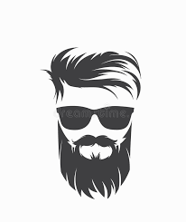 Your beard and your hair aren't two separate entities, so stop treating them like they exist in different universes. Mens Hairstyle With Beard Mustache Stock Illustration Illustration Of Beard Model 110276424
