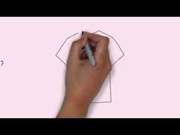 Buat blok dalam bentuk umum kepala: How To Draw A Tshirt Cara Menggambar Baju Kaos Youtube