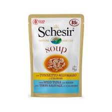 Schesir Ton Balikli Kalamarli Kedi Corbasi 85 Gr