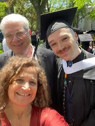 Congratulations to our son who has earned Summa cum laude honors upon  graduating from Fordham University! We are so proud of you for your hard  work, your friendships, your adventures, and your