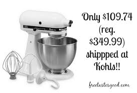 kohls: kitchenaid classic plus 4.5 qt