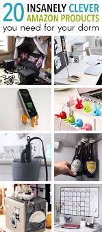 20 Insanely Clever Amazon Products For Your Dorm Society19 Dorm Room Organization Dorm Room Essentials Dorm Diy