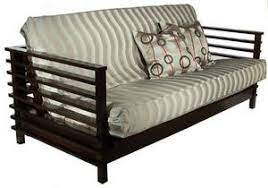 Orion Black Walnut Full Wall Hugger Futon Set By Strata Furniture Futon Frame Furniture Futon Sets