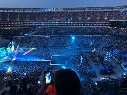 metlife stadium section 338 row 16 seat 1 bts tour bts