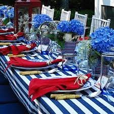 Festive 4th Of July Tables 4th Of July 4th Of July Decorations 4th Of July Party