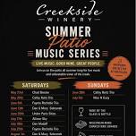 Creekside Winery Summer Patio Music Series