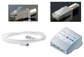 Kit Pour Brancher Television Sur Prise Rj45 Par Touslescables Com