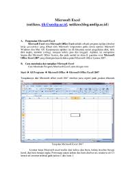 Check spelling or type a new query. Pdf Latihan Excel Fajri Fm Mensiar Academia Edu