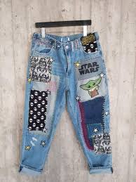 Star Wars Jeansvintage Denim Diesel Lee Boyfriend Jeans Etsy In 2021 Vintage Jeans Vintage Denim Boyfriend Jeans
