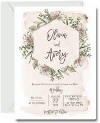 Shabby Chic Wedding Invitations Kartu Undangan Pernikahan Kartu Pernikahan Contoh Undangan Pernikahan