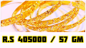 Pakistani Gold Jewellery Prices R S 405000 Gold Bangles Full Casting 21k Youtube Pakistani Gold Jewelry Pricing Jewelry Gold Bangles