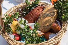 He broke bread with them and enjoyed their company. Blessing Of The Easter Baskets On Holy Saturday