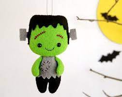 Halloween Decoracion Novia De Frankenstein Creepy Lindo Muneca Halloween Ornamentos Juguete De Halloween Regalo Bebe Ducha Favores Halloween Decoraciones Figuras De Fieltro Animales De Fieltro Munecos De Fieltro