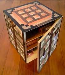 Minecraft Crafting Table Box Minecraft Crafting Table Craft Table Minecraft Crafting