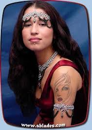 Belly Dance Body Tattoo