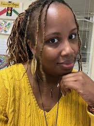 ISO of someone who can style my faux locs in a bun and wrap with head wrap  around April 13th