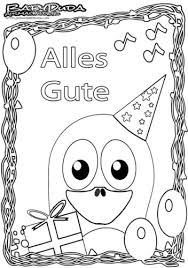 Ausmalbilder Malvorlagen Geburtstag Babyduda Malbuch