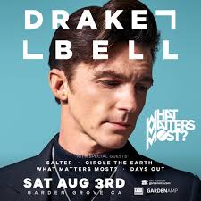 Come See us play with Drake Bell Days Out, Salter, Lee Miles Buchanan,  Circle The Earth at the Garden Amp in Garden Grove
