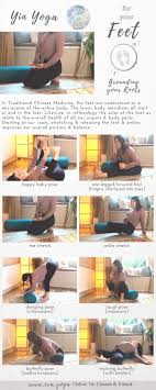 Easy Yoga Workout Yin Yoga For The Soles Of Your Feet Grounding Restoring Practice To Stretch Connective Tis Easy Yoga Workouts Yin Yoga Yin Yoga Sequence