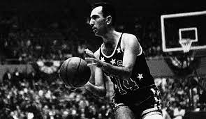 Amerikan basketbol oyuncusu ve koçu. Legenden Serie Bob Cousy Houdini Of The Hardwood