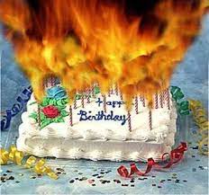 Discover & share this birthday bot gif with everyone you know. Birthday Cake In Flames Because There S So Many Candles Jm Happy Birthday Fun Happy Birthday Meme Happy Birthday Pictures