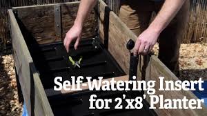 This item gardener's supply co. Self Watering Insert For 2 X 8 Planter Youtube
