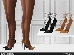 @madlensims shoes recolored in @pixeldots palette. Sims 4 High Heels Cc Mods To Try Shoes Boots Fandomspot