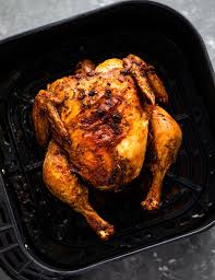 Air Fryer Whole Roast Chicken In 2020 Stuffed Whole Chicken Best Whole Chicken Recipe Best Roasted Chicken