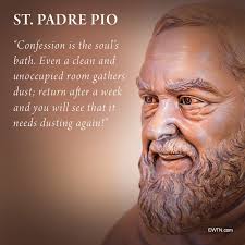 WordsofWisdom from a saint who would hear confessions for 15-19 hours per  day. This Lent, be sure to get to Confession to receive God's mercy! For an  Examination of Conscience by Fr.