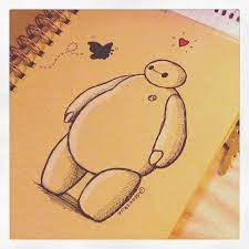 A Baymax Sketch Baymax Drawing Baymax Art Baymax