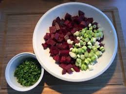 Rote Linsen Salat Mit Roter Bete Von Sessm Chefkoch Rote Linsen Salat Rote Bete Rote Linsen