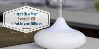 Heres How Much Essential Oil To Put In Your Diffuser