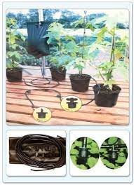 Instant Drip Watering Gravity Fed Irrigation Plants Greenhouse System Water Kit Amazon Co Uk Garden Outdoors