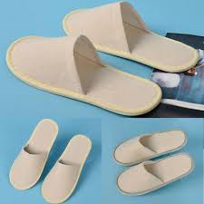 Slippers Beige Coffee Unisex Disposable Comfortable Flip Flop Mens Women Hotel Ebay In 2020 Comfortable Slippers Soft Sandals Padded Slippers