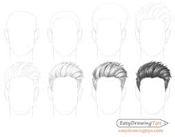 Check spelling or type a new query. How To Draw Male Hair Step By Step Easydrawingtips