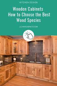 Some homeowners prefer the natural look of wood grain while others like. A Simple Guide To Choosing The Best Wood Cabinet Type Rustic Kitchen Wooden Cabinets Kitchen Cabinets
