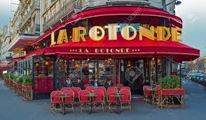Le Célèbre Café La Rotonde, Paris, France. Banque D'Images Et Photos Libres  De Droits. Image 77804512.