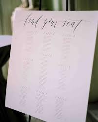 how to make a wedding seating chart without stressing out